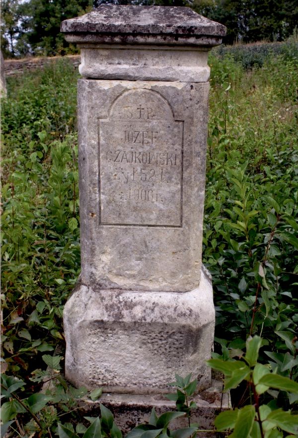 Tombstone Józef Czajkowski, Strusowo cemetery