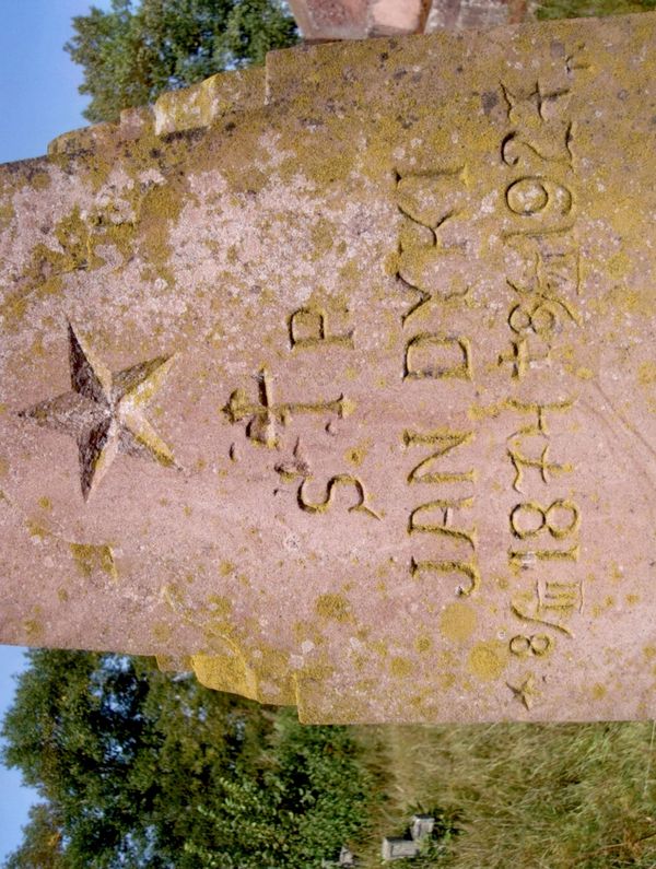 Tombstone of Jan Dyka, Strusov Cemetery