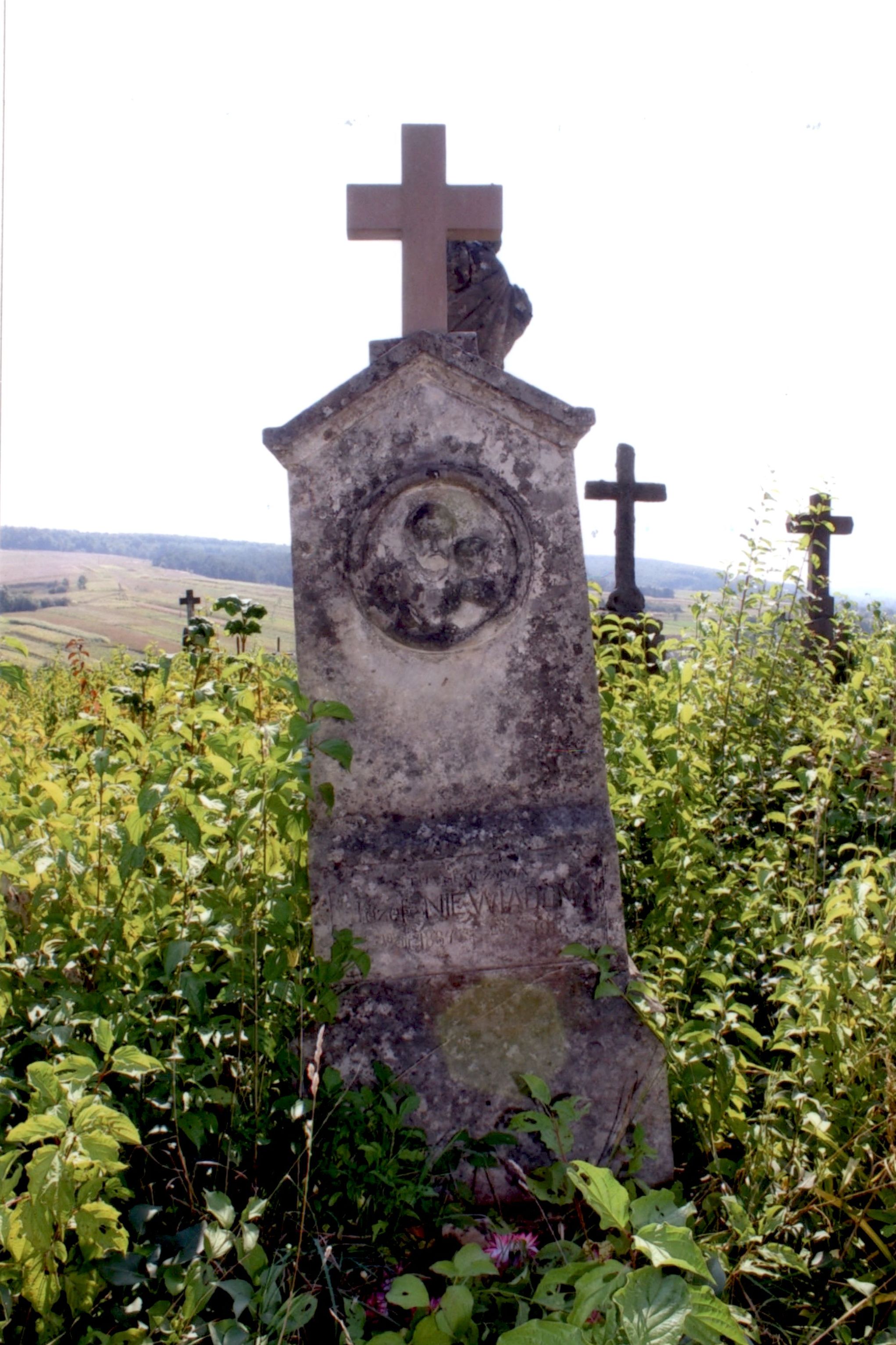 Tombstone Józef Niewiadomy, Strusowo cemetery