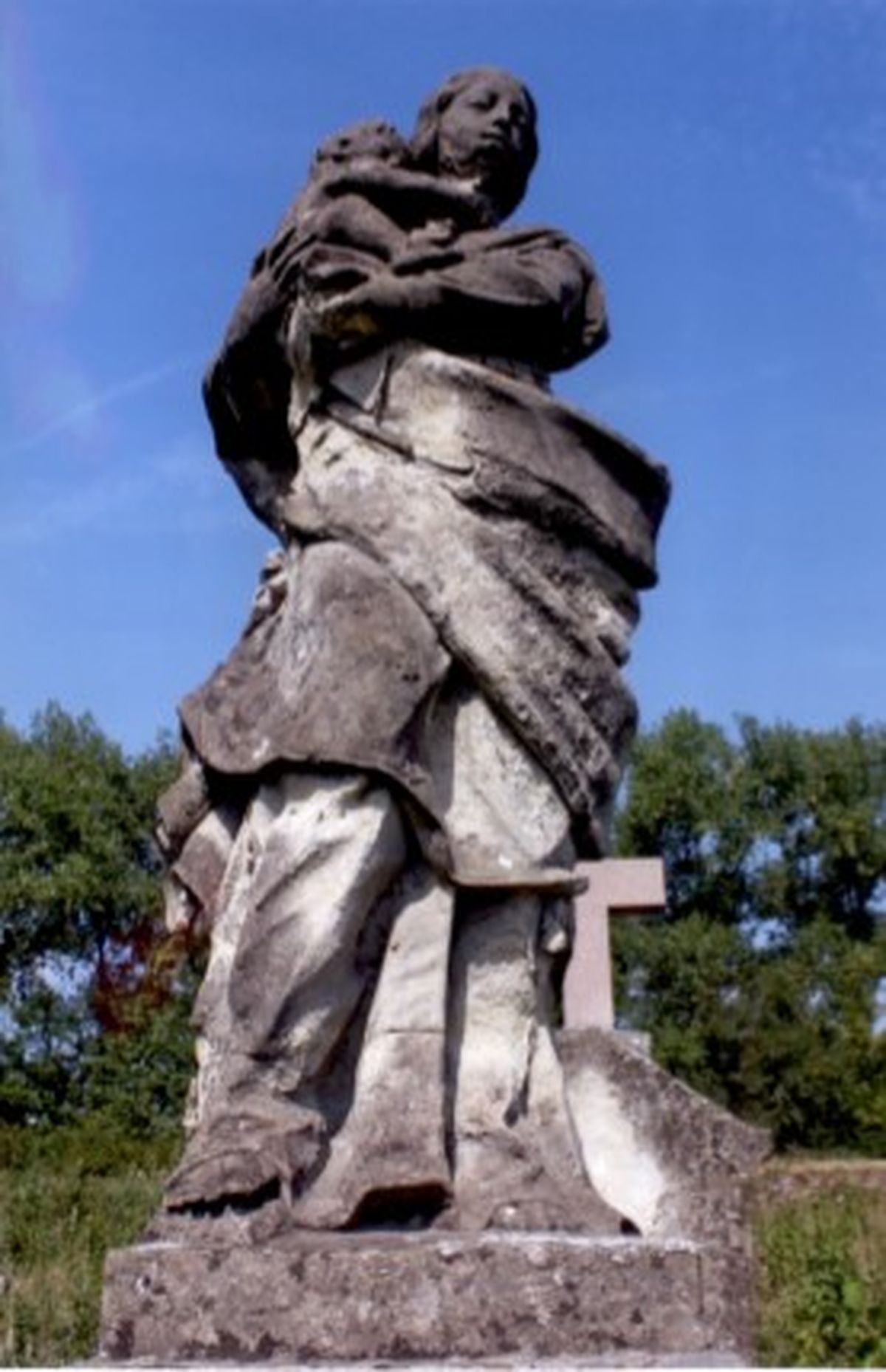 Gravestone of Apolonia Golębiowska, cemetery in Strusowo