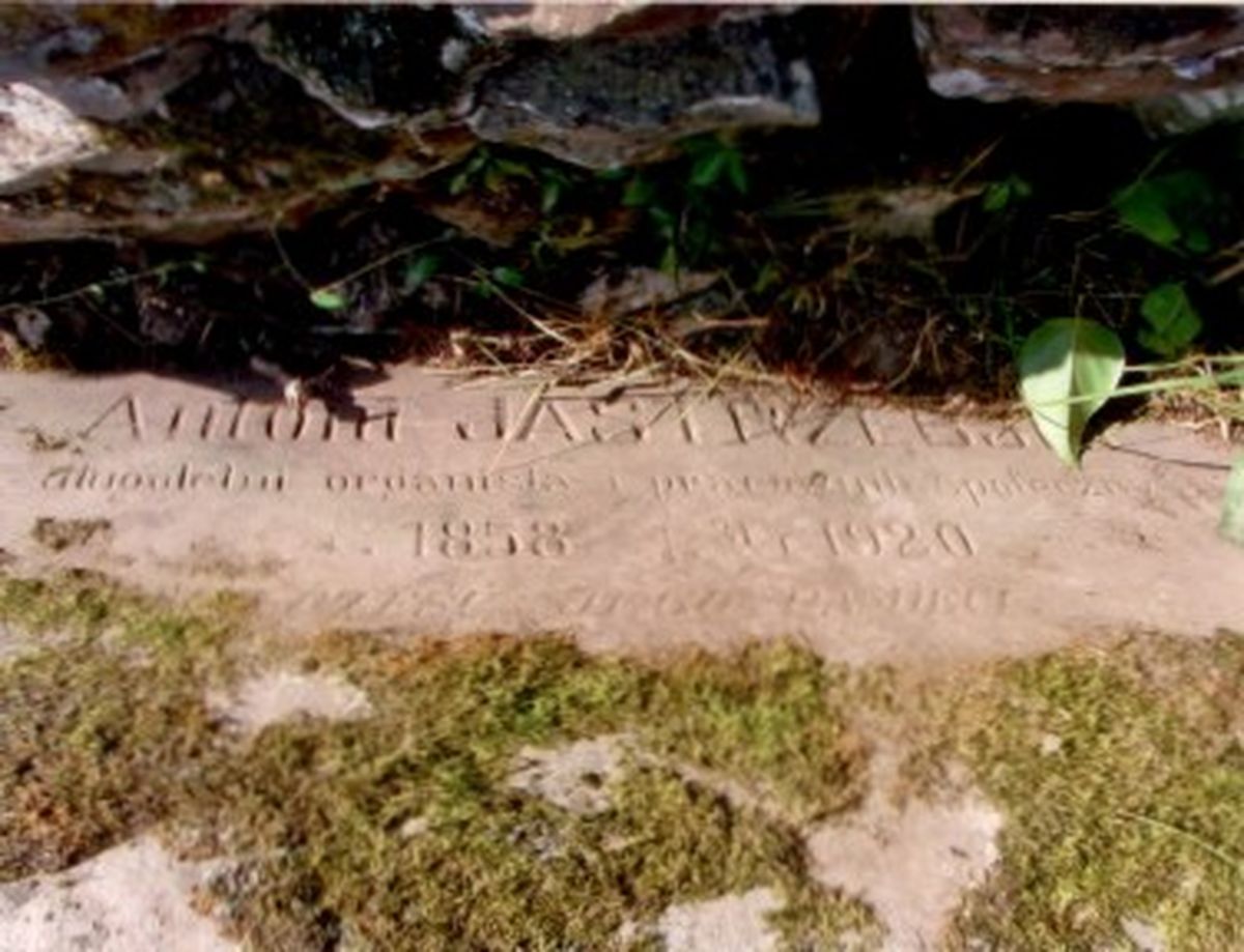 Gravestone Antoni Jastrzębski, Strusowo cemetery