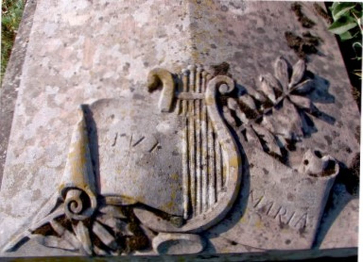 Gravestone Antoni Jastrzębski, Strusowo cemetery