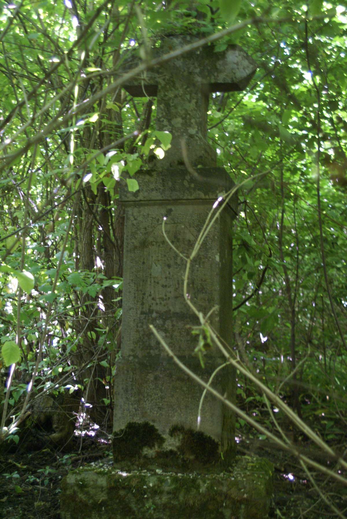 Tombstone of Jan Kaskow, cemetery in Bucniowie