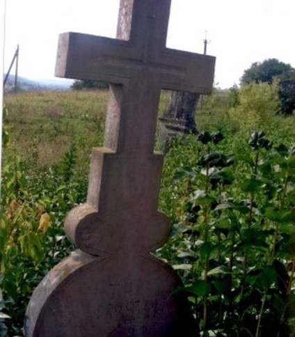 Nagrobek Antoni Łukuw, cmentarz w Strusowie