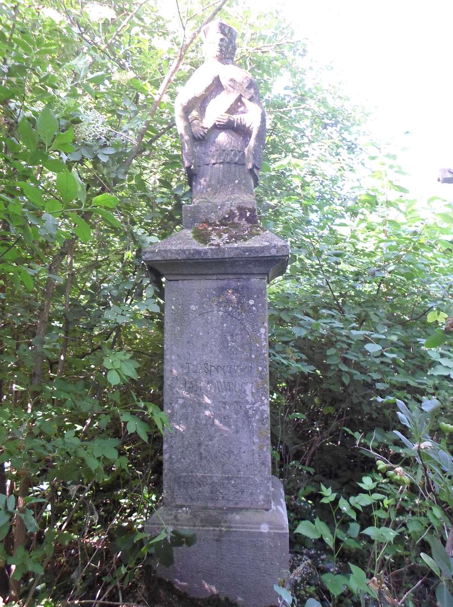 Nagrobek Jana Nawrockiego, cmentarz w Bucniowie