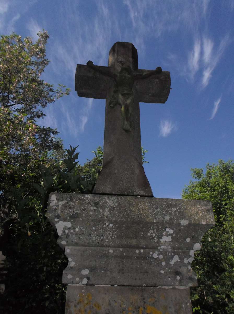 Krzyż z nagrobka Stanisława Prokopowicza, cmentarz w Bucniowie