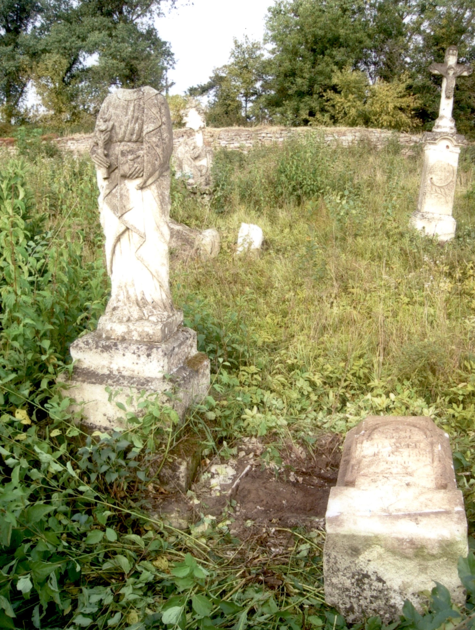 Tombstone of Jozef Pawer, Strusov cemetery