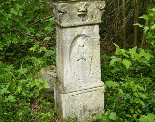 Nagrobek Józefa N na cmentarzu w Draganówce