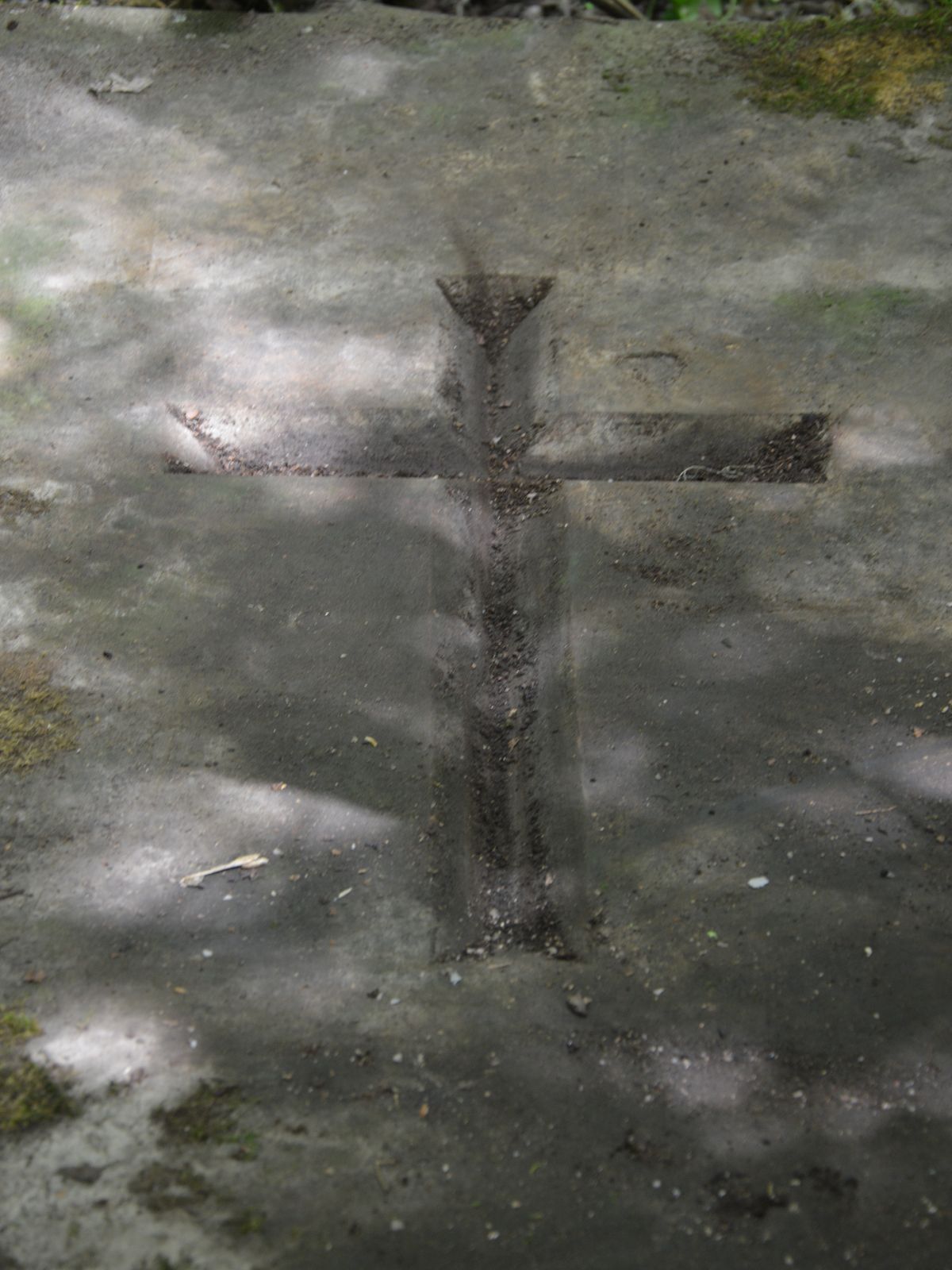 Fragment of Karolina Brydzinska's tombstone