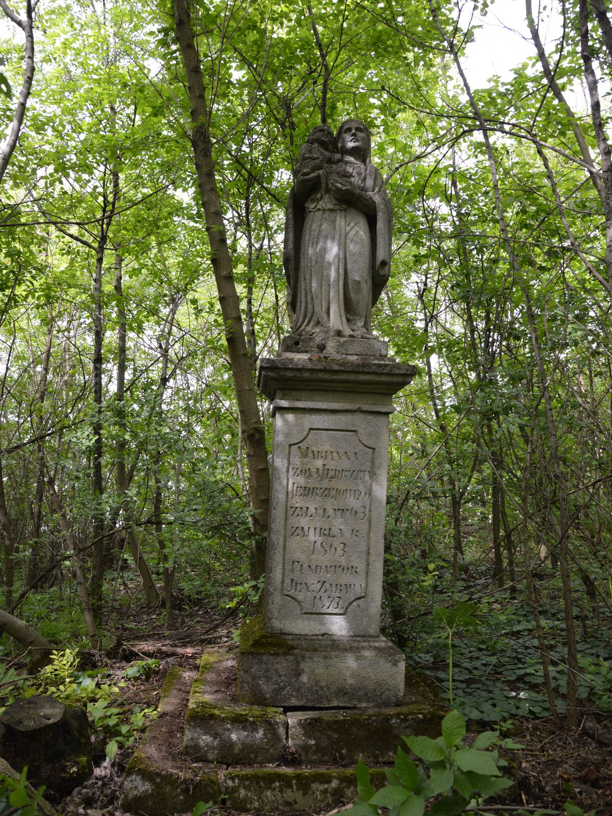 Tombstone of Marianna Jędrzejowa