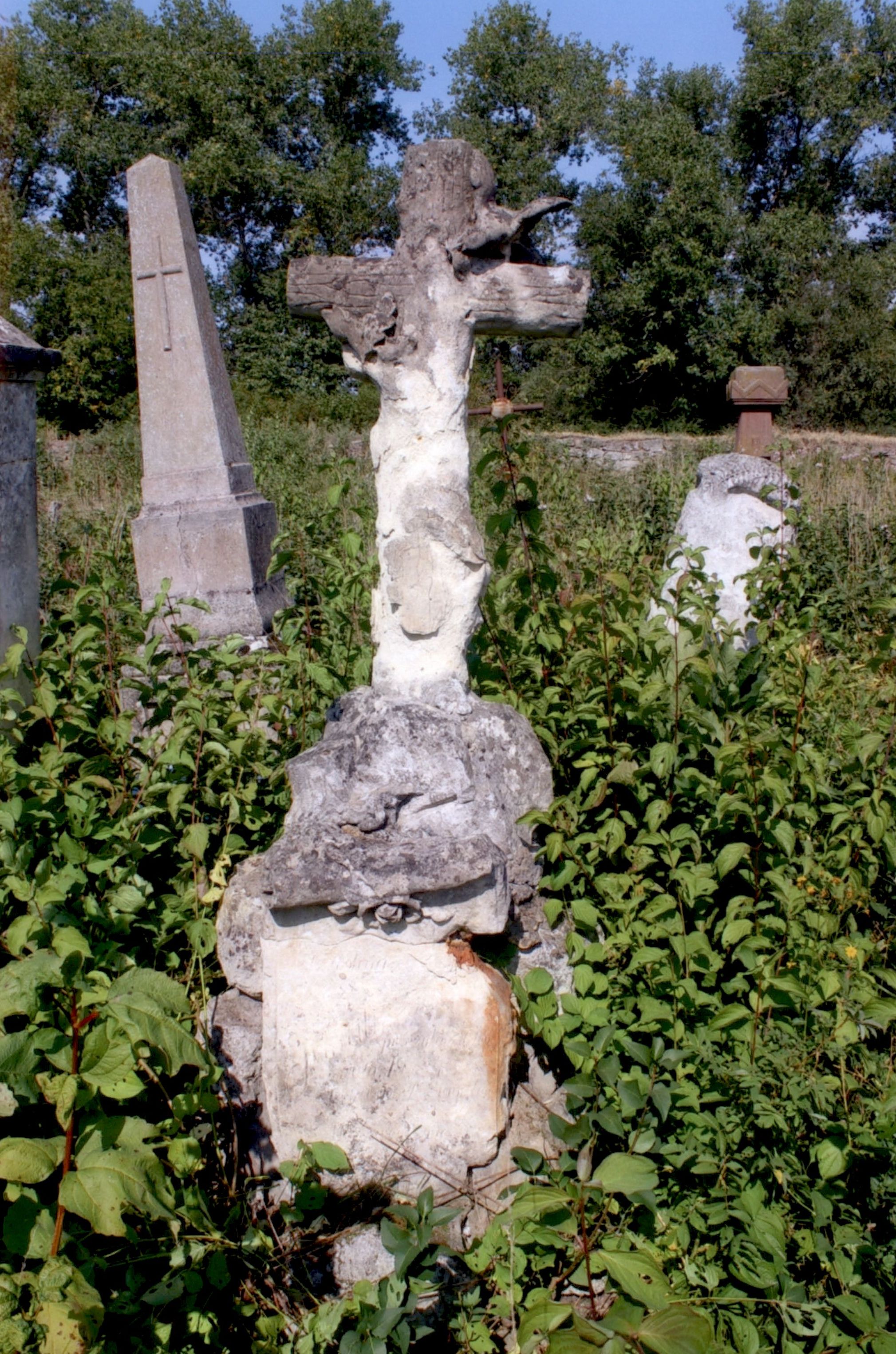 Tombstone of Józef and Karolina Jakubowicz, Strusowo cemetery