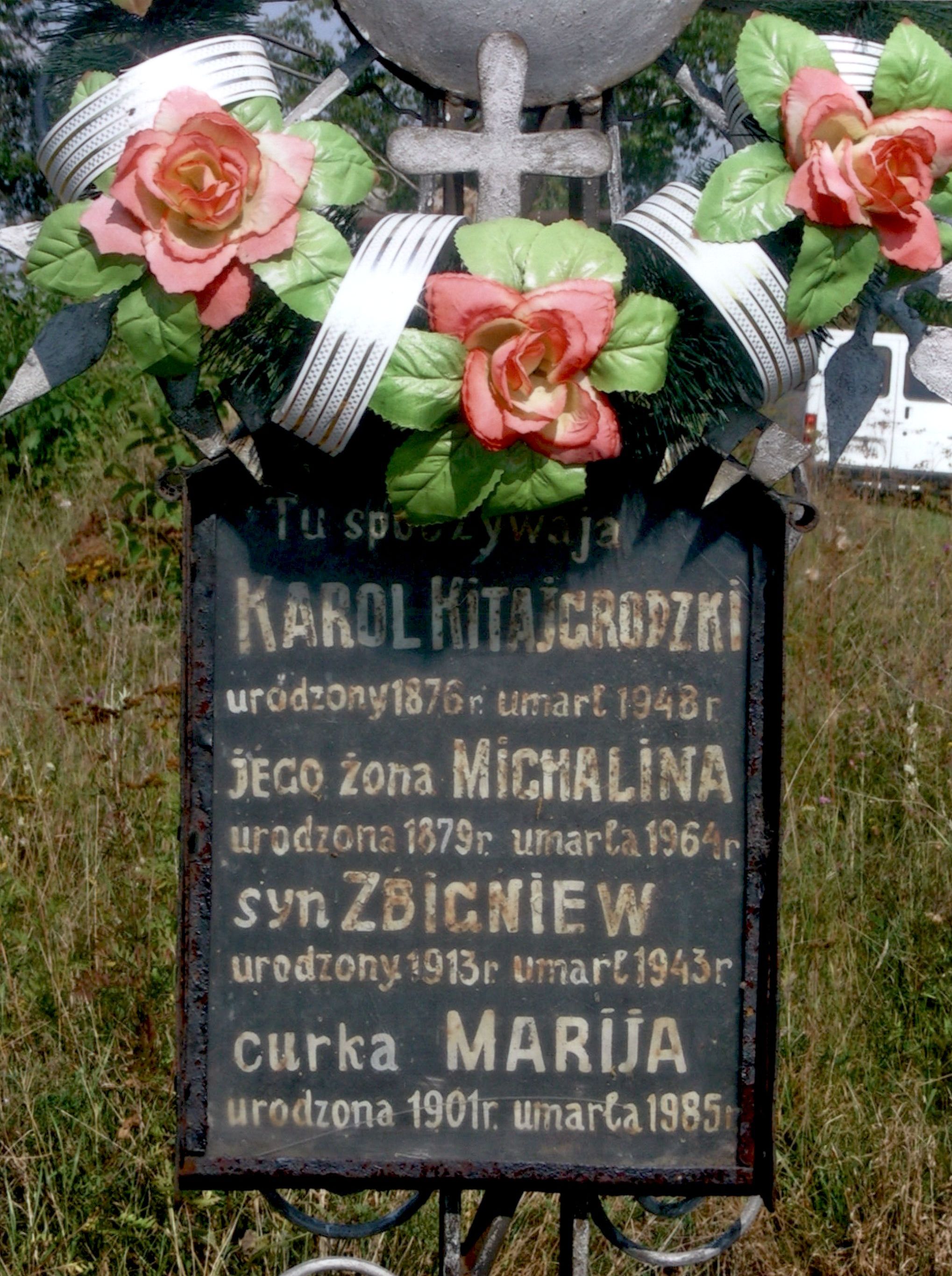 Tombstone of the Kitajgrodzky family, Strusov cemetery