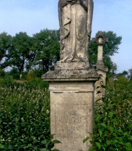 Nagrobek Karol Rogalski, cmentarz w Strusowie