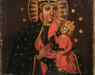 Obraz Matki Bożej Tywrowskiej, stan po pracach konserwatorskich