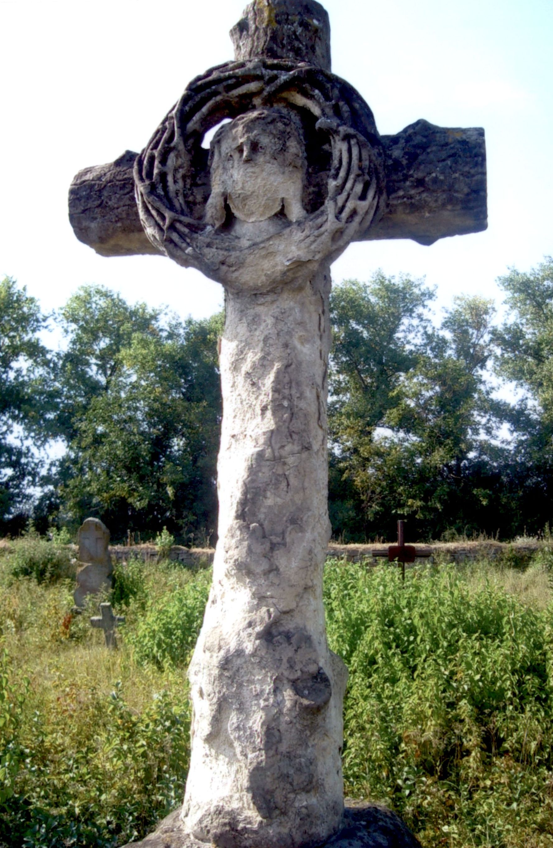 Gravestone of Piotr [...]iński, Strusowo cemetery