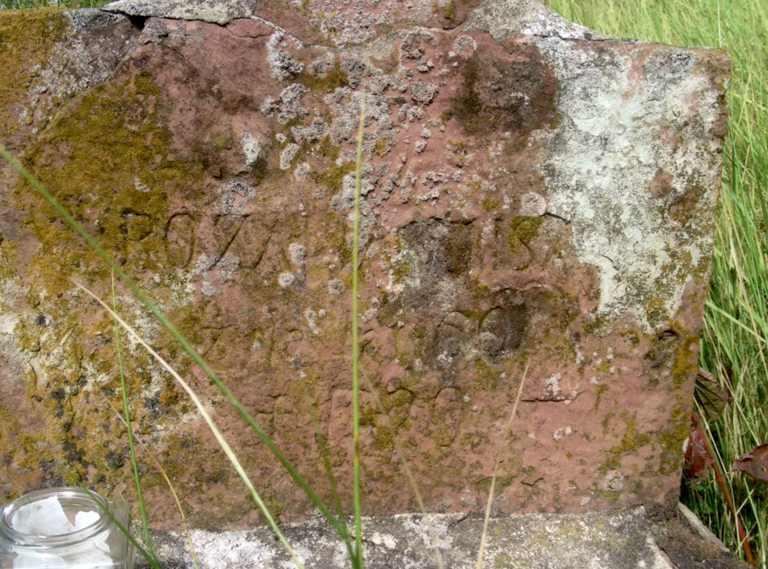 Gravestone of Rose N.N., Strusov cemetery