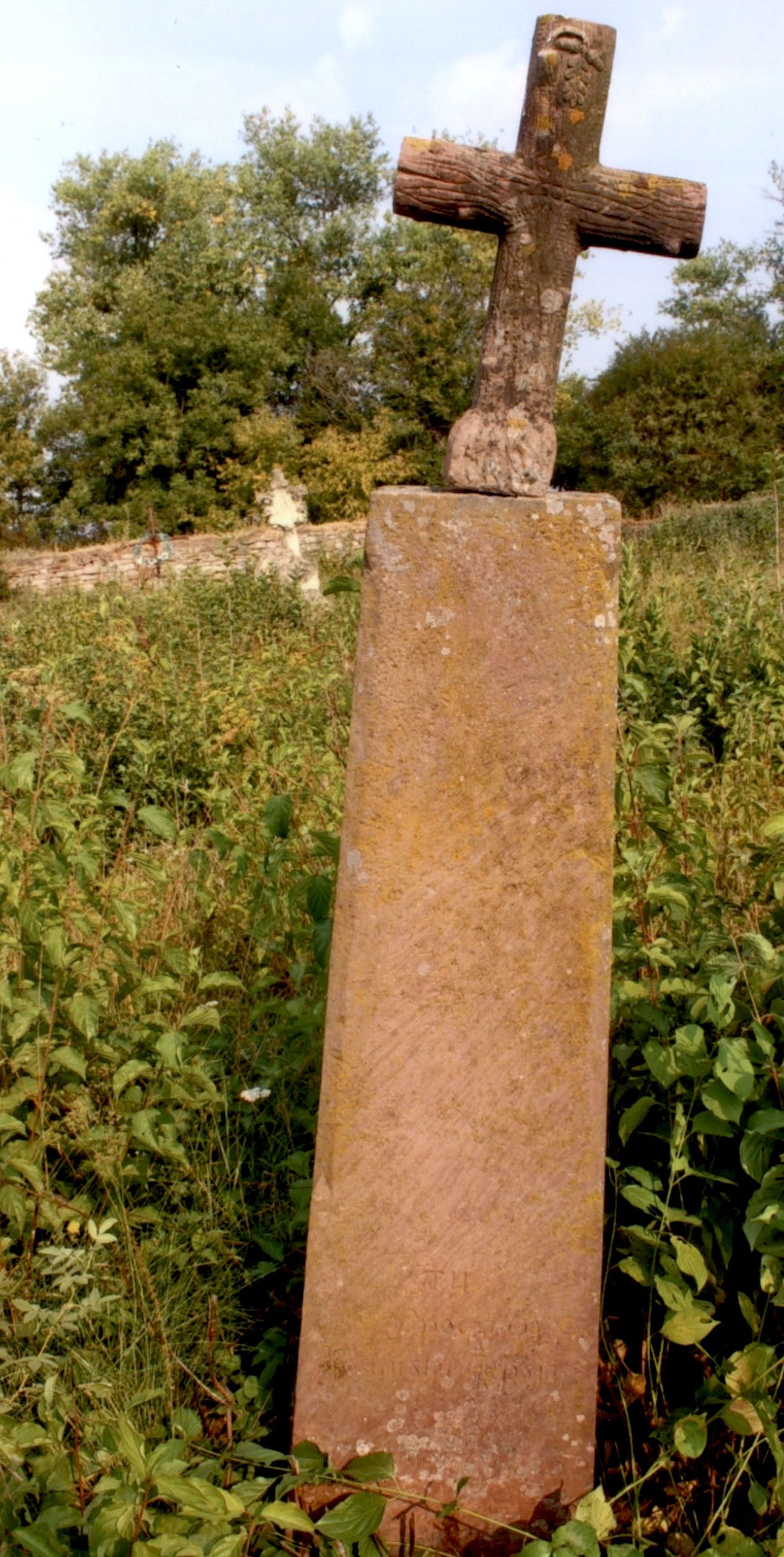 Tombstone Stanisław Japski, Strusowo cemetery