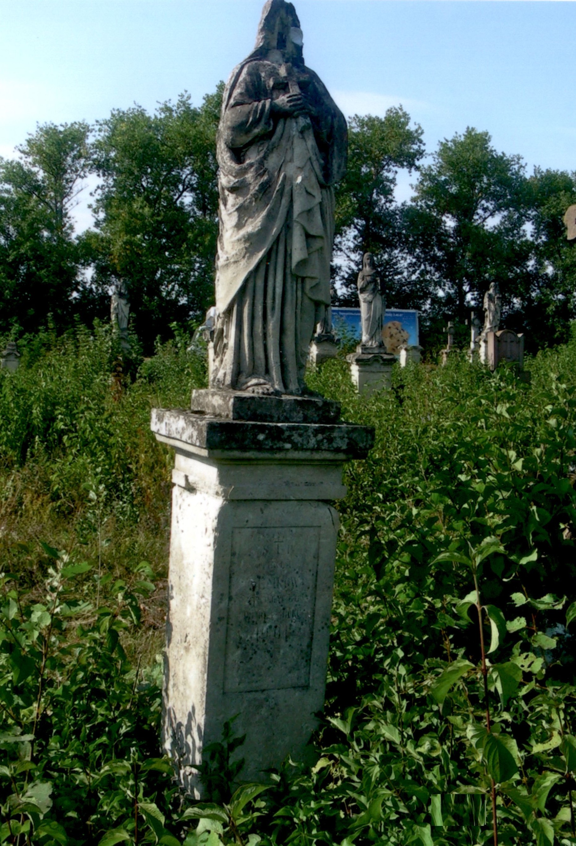 Tombstone of Tekla Semkow, Strusov cemetery