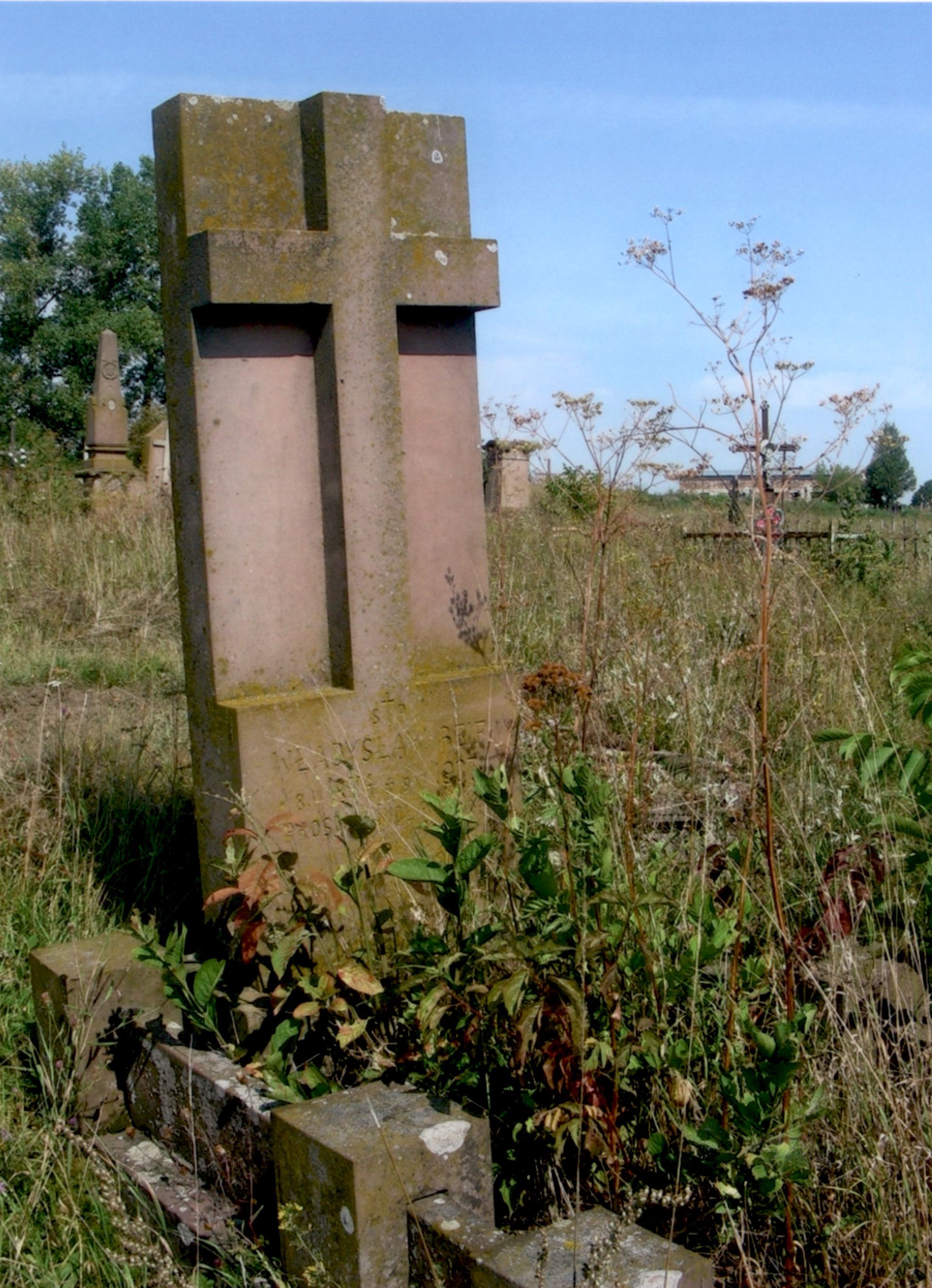 Tombstone of Władysław Reif, Strusowo cemetery