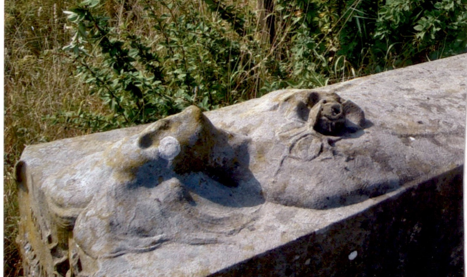 Tombstone of Zuzanna Dziurman, cemetery in Strusowo