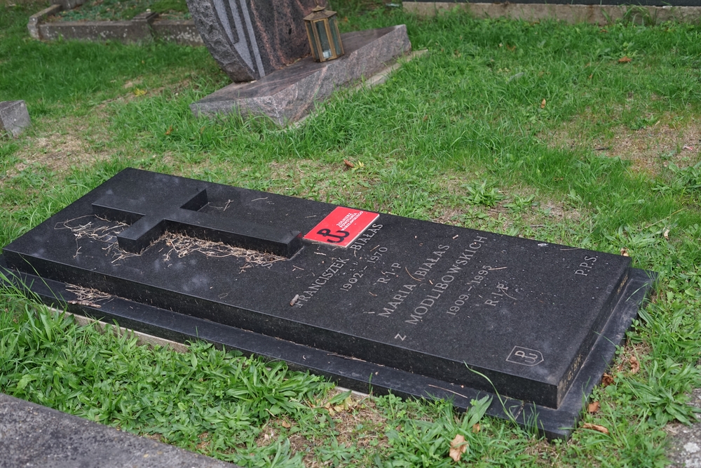 Tombstone of Franciszek and Maria Białas