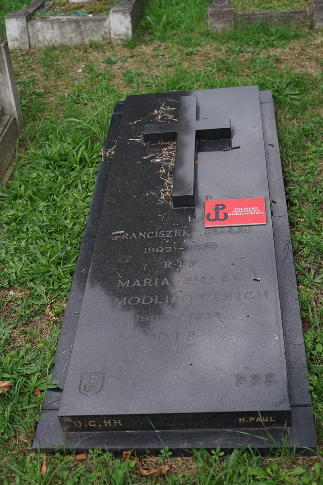 Tombstone of Franciszek and Maria Białas