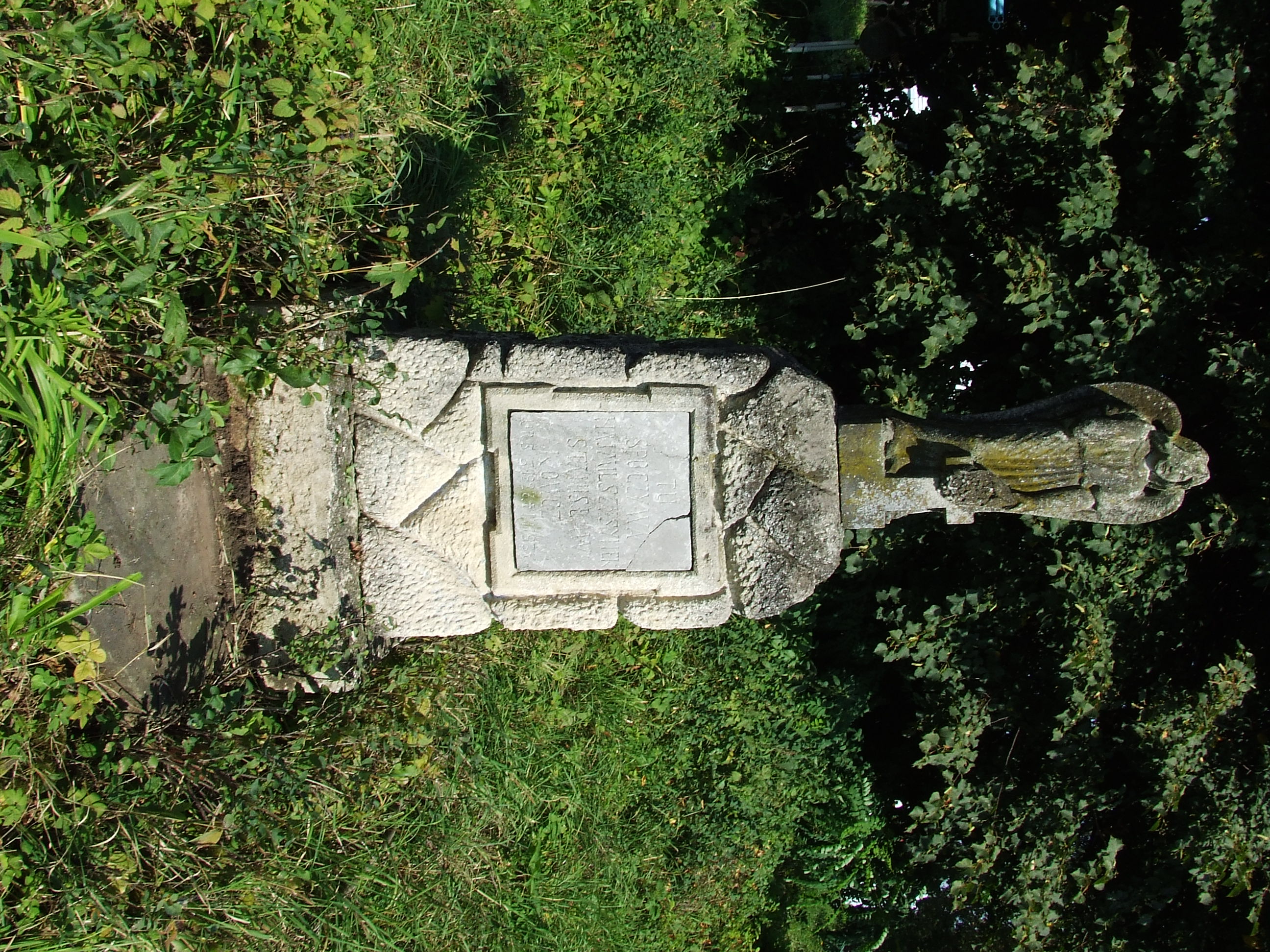 Nagrobek Stanisława Kowcza, cmentarz w Baryszu, stan z 2006 r.