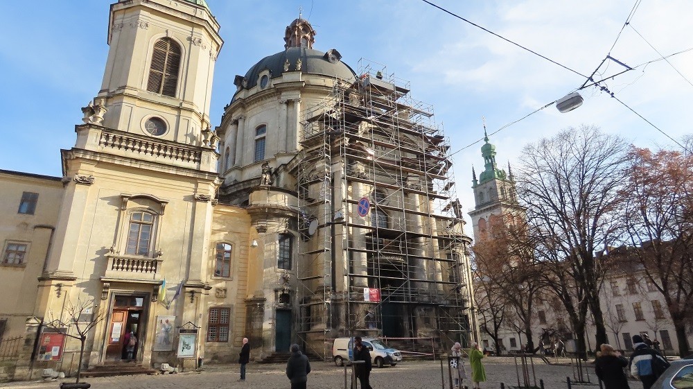 Former Dominican Church in Lviv