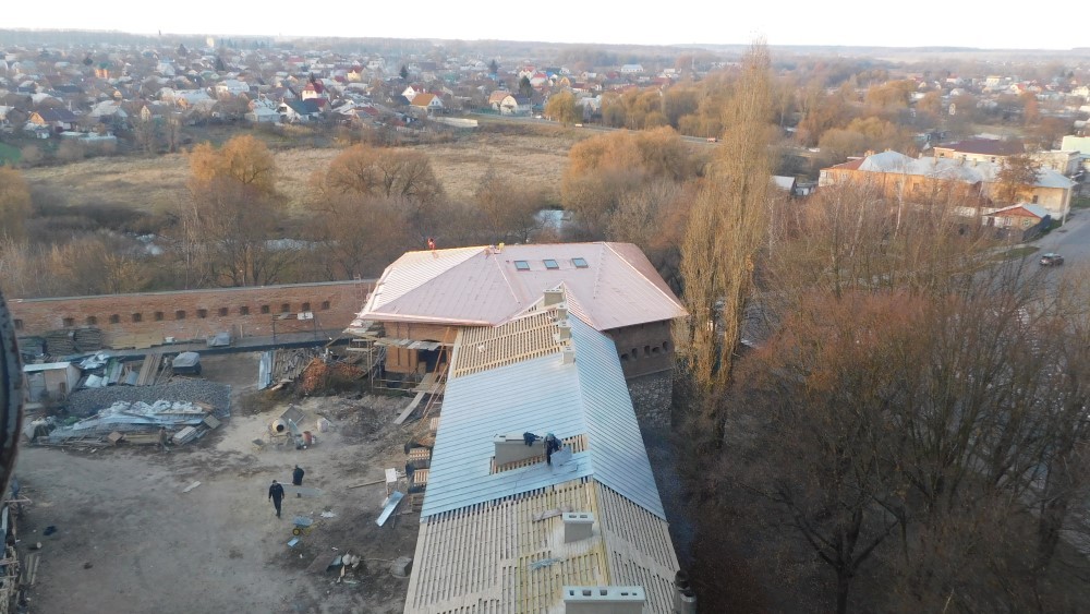Convent complex of the Order of Discalced Carmelites in Berdyczów, Replacement of roof covering