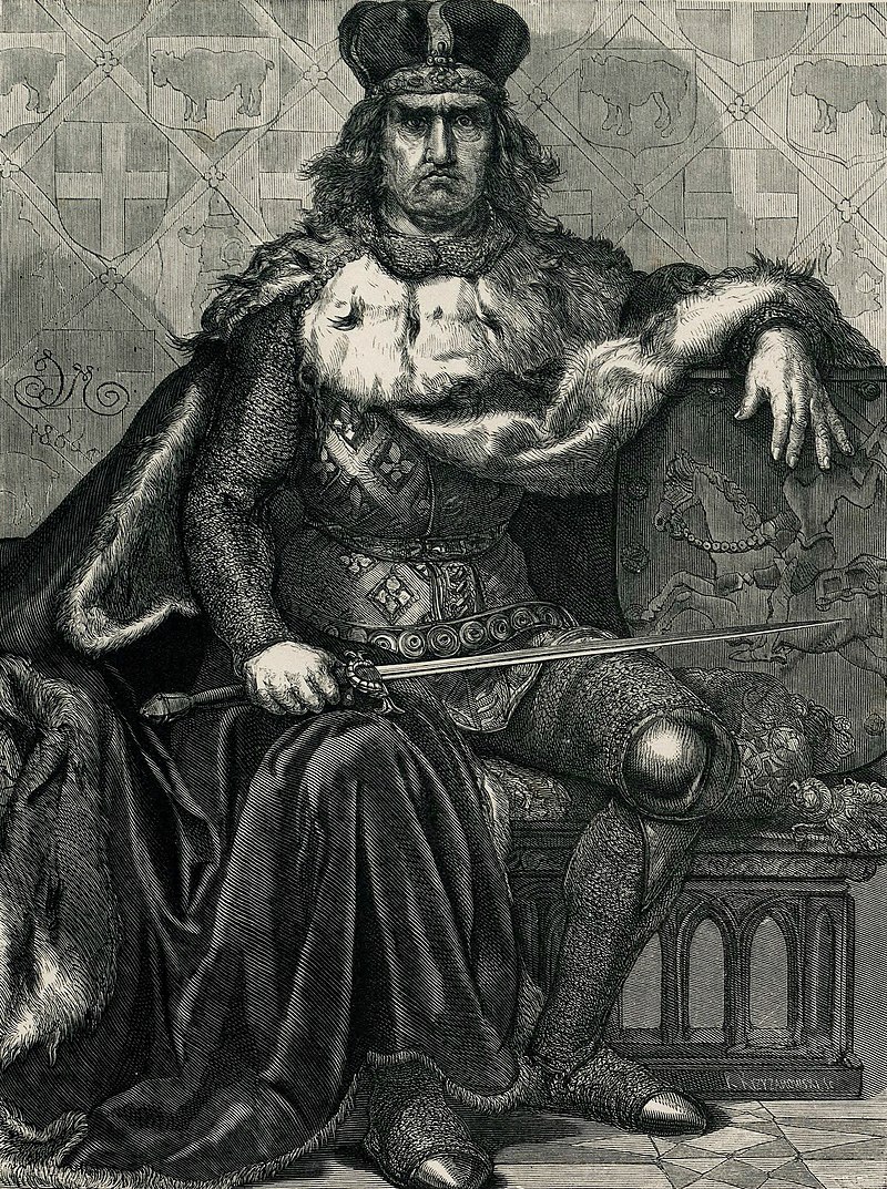 Prince Vytautas Kiejstutowicz, drawing by Jan Matejko