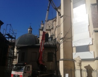 Katedra Łacińska we Lwowie, zabezpieczenie obiektu.