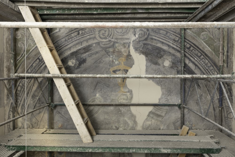 Photo montrant Conservation work at St Bartholomew\'s Church in Drohobych