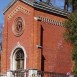 Fotografia przedstawiająca Kaplica Krzeczunowiczów na cmentarzu Łyczakowskim we Lwowie, prace konserwatorskie