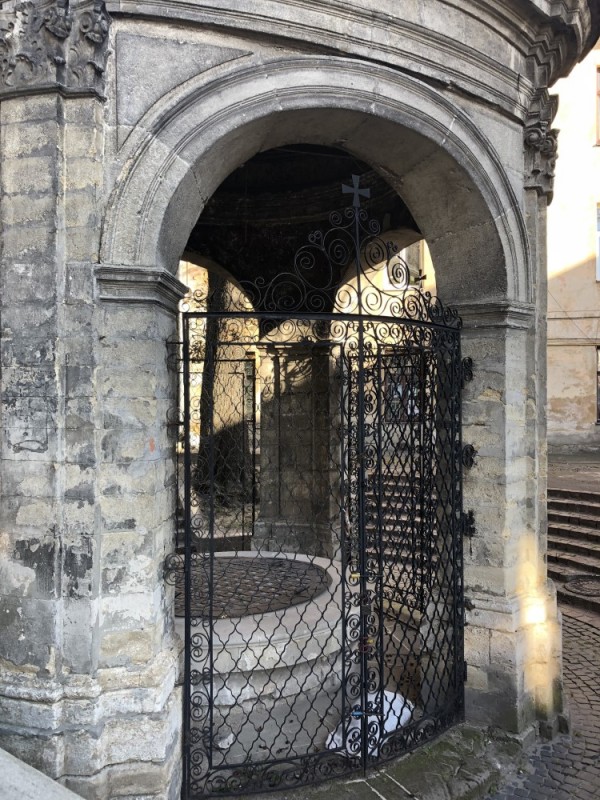 The Well of St. John of Dukla, before restoration work