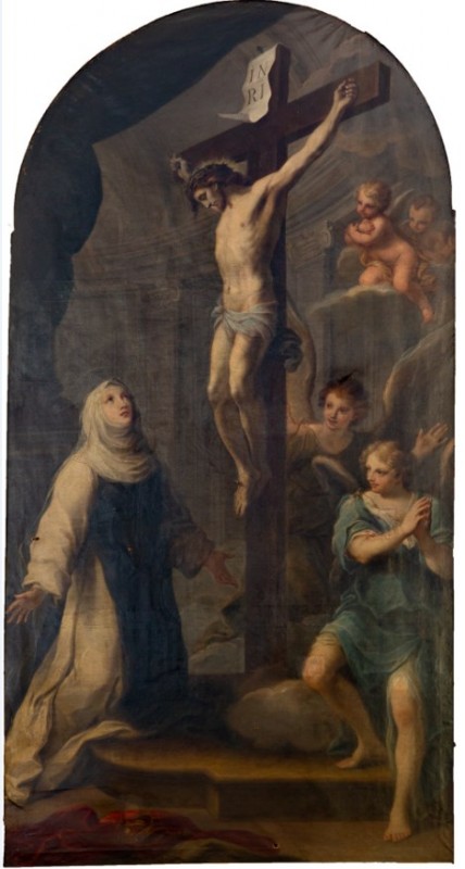 Szymon Czechowicz, "Saint Jadwiga of Silesia under the Cross".