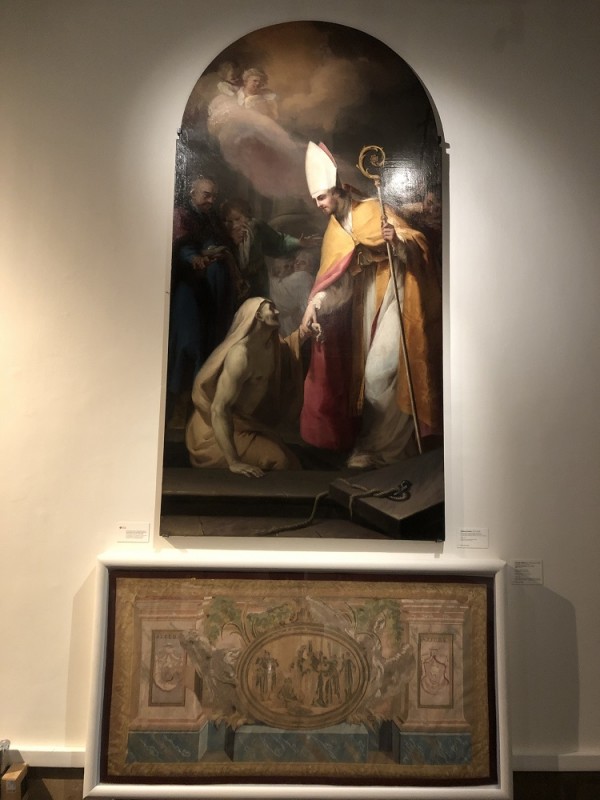 Tadeusz Kuntze, "Resurrection of Peter", painting on display at the MNK