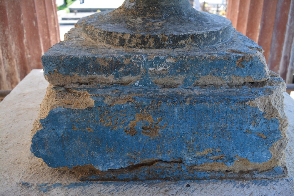 Tombstone of the Abrahamowicz family - undergoing conservation work