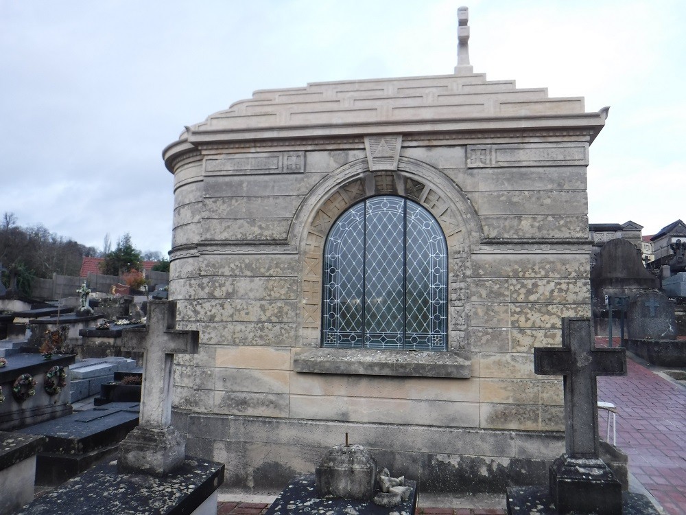 Jaroszynski chapel from Les Champeaux cemetery in Montmorency, after restoration work