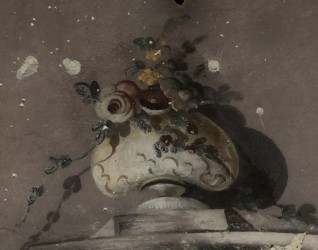 Malowidło w kościele pw. św. Stanisława i św. Krzysztofa w Hussakowie, prace konserwatorskie