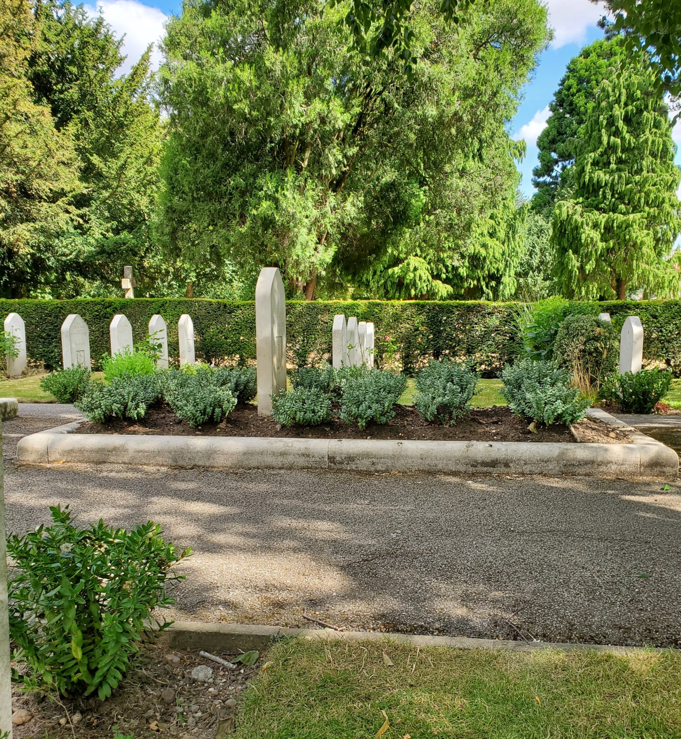 Tombstone of August Zaleski, Polish Airmen Cemetery, Newark-upon-Trent