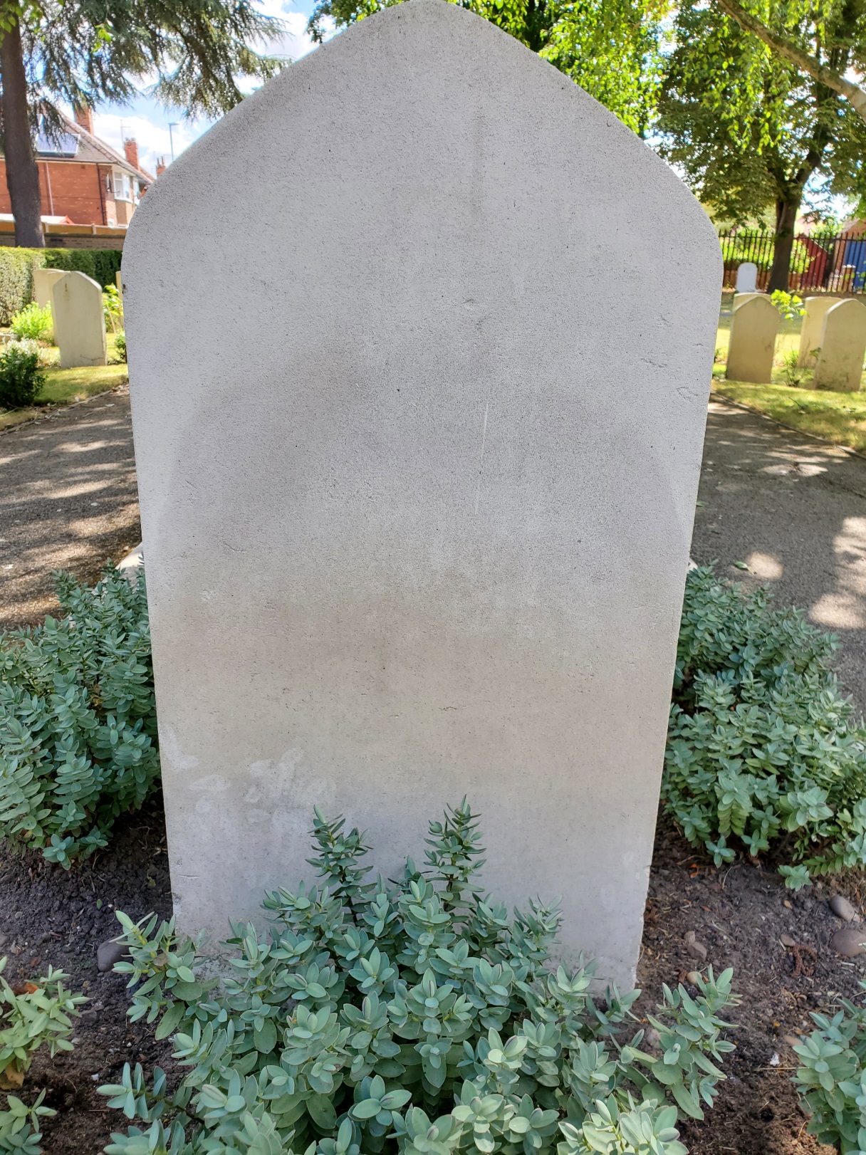 Tombstone of August Zaleski, Polish Airmen Cemetery, Newark-upon-Trent