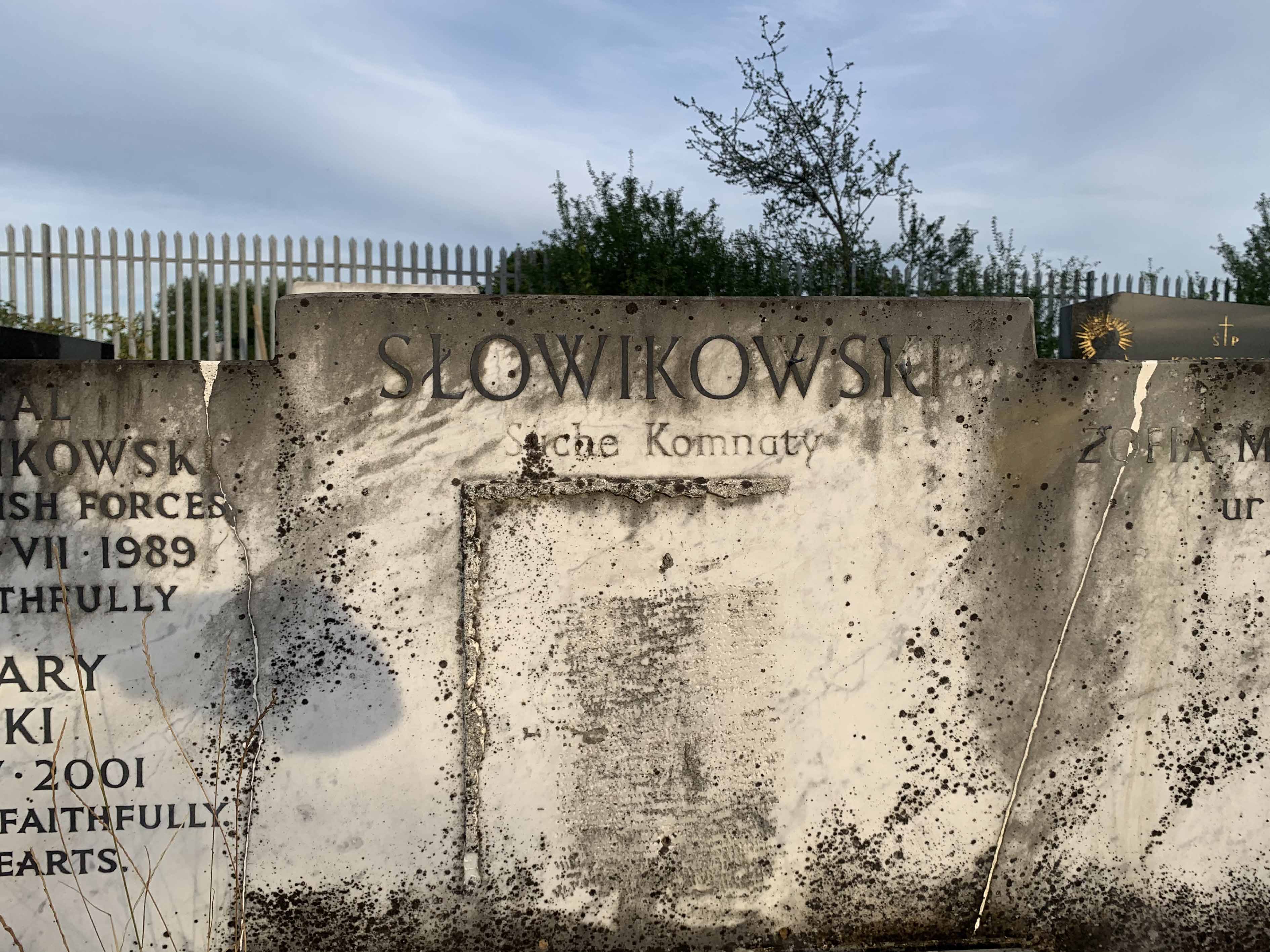 Tombstone of the Słowikowski family