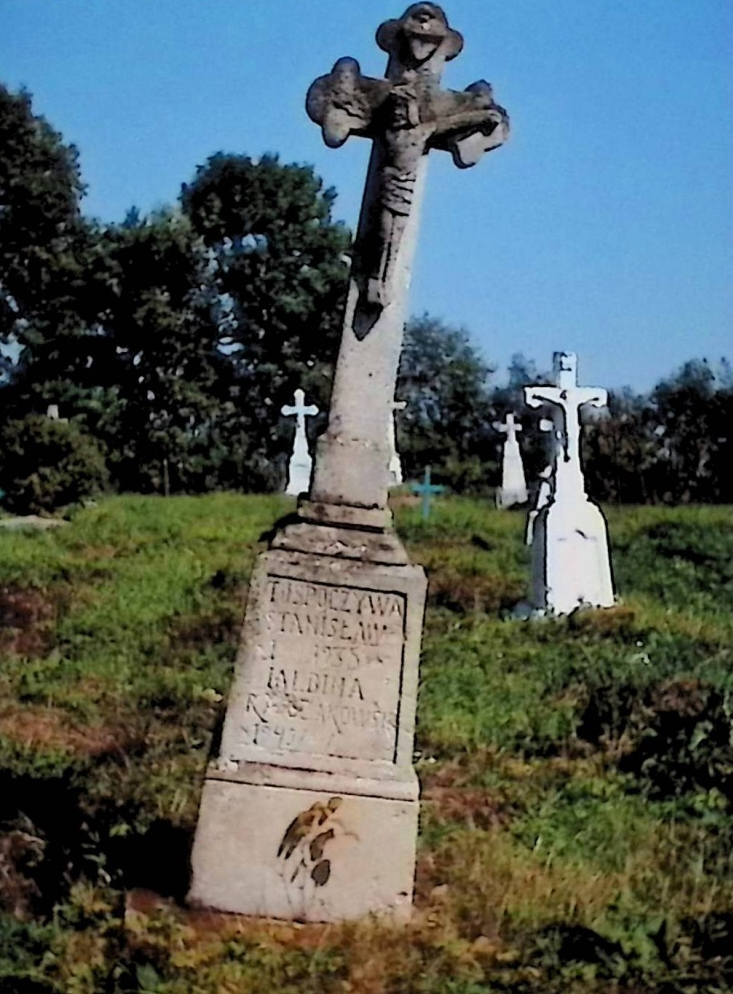 Fotografia przedstawiająca Tombstone of Albina and Stanislaw Rajczakowski