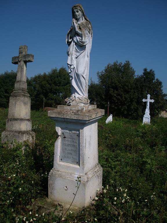 Nagrobek Eweliny Sigmundowej, cmentarz w Baryszu, stan z 2006