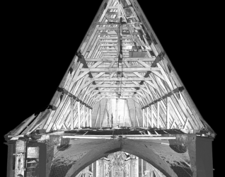 Bazylika archikatedralna Wniebowzięcia NMP ‒ skanowanie laserowe