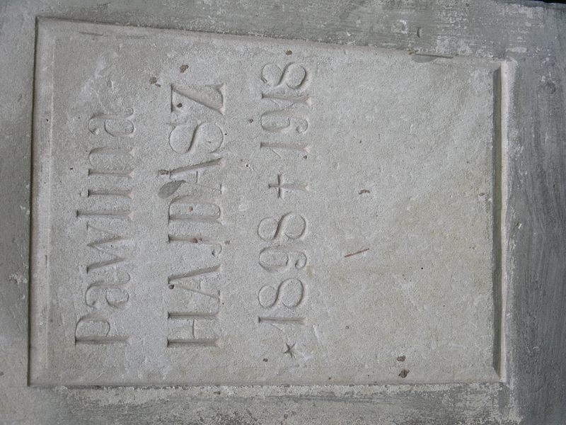 Tombstone of Paulina Hajdasz, Trembowla cemetery, sector 5