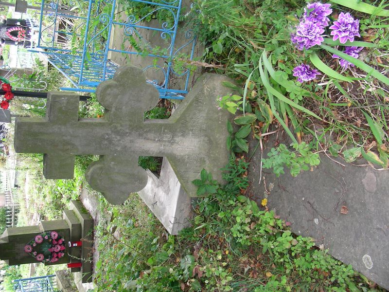 Tombstone of Jędrzej Latuśkiewicz, Trembowla cemetery, sector 5