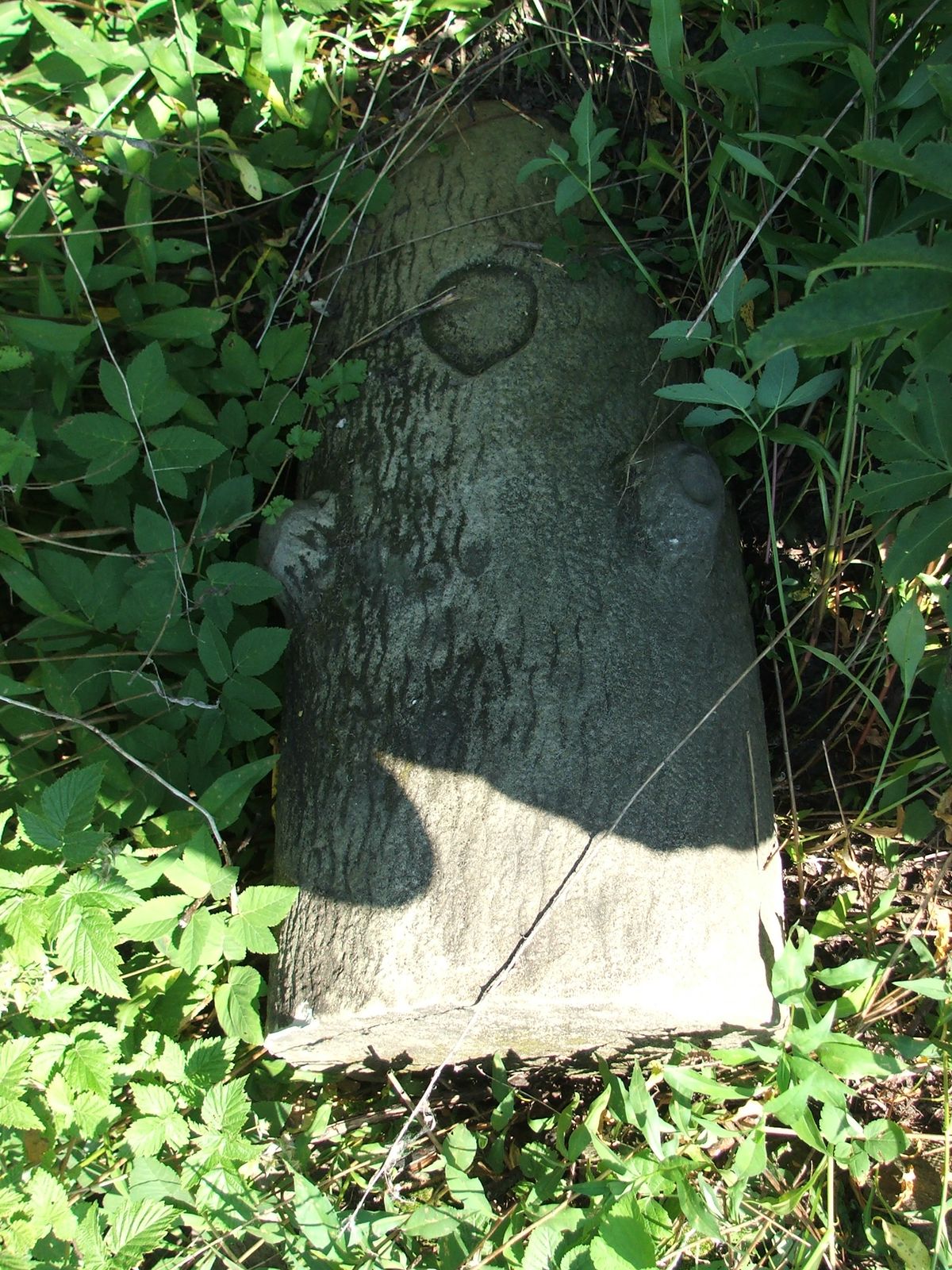 Column from the gravestone of Maria Wyspianska, Kozovka cemetery