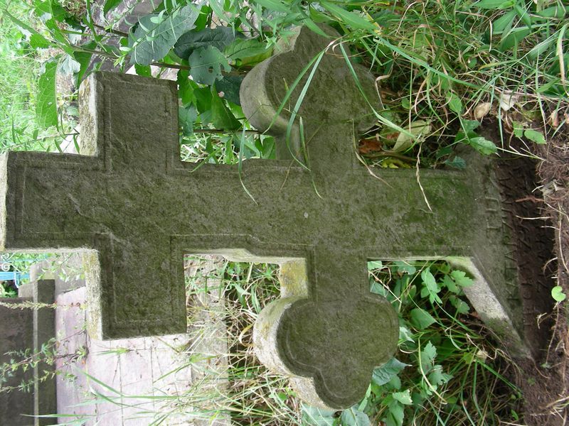 Tombstone of Katarzyna Kostecka, Trembowla cemetery, sector 5