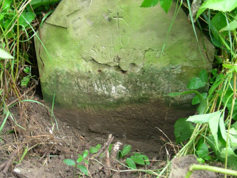 Tombstone of N.N. Gomolnicki, Trembowla cemetery, sector 5